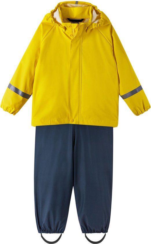Reima - Regenpak voor kinderen - Gerecycled polyester - Tihku - Geel - maat 110cm