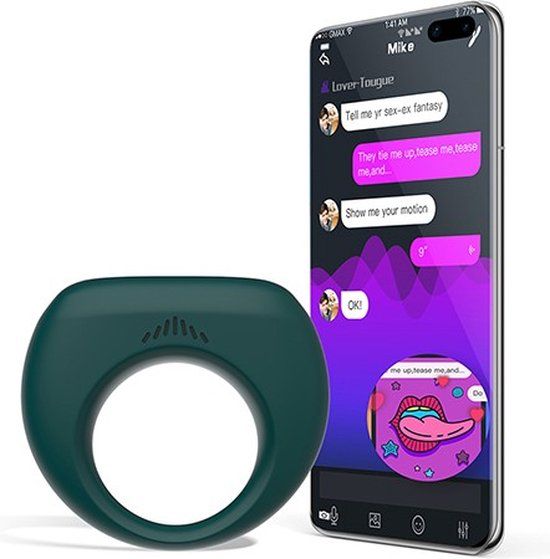 Magic Motion Dante II Smart Wearable Ring - Zwart - One Size