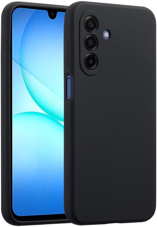 Accezz Liquid Silicone Backcover Samsung Galaxy A17 zwart