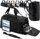 bemaxx Sporttas Gymbag Reistas 60L Zwart