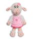 Joy Toy 4964 Sheeperella pluche dier, roze, 28 cm