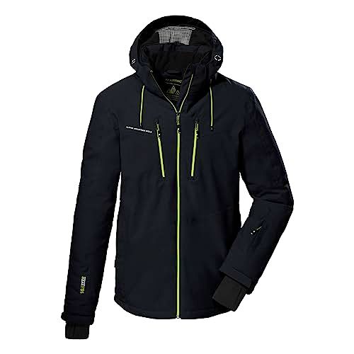 killtec Men's Ski Jacket - Black - 3XL