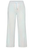 s.Oliver Broek hemelsblauw / rosa / zwart / wit