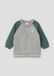 s.Oliver Sweatvest grijs / donkergroen / gemengde kleuren