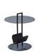 M2 Kollektion Hanko, glas, zwart, diameter 50 cm, hoogte 59 cm