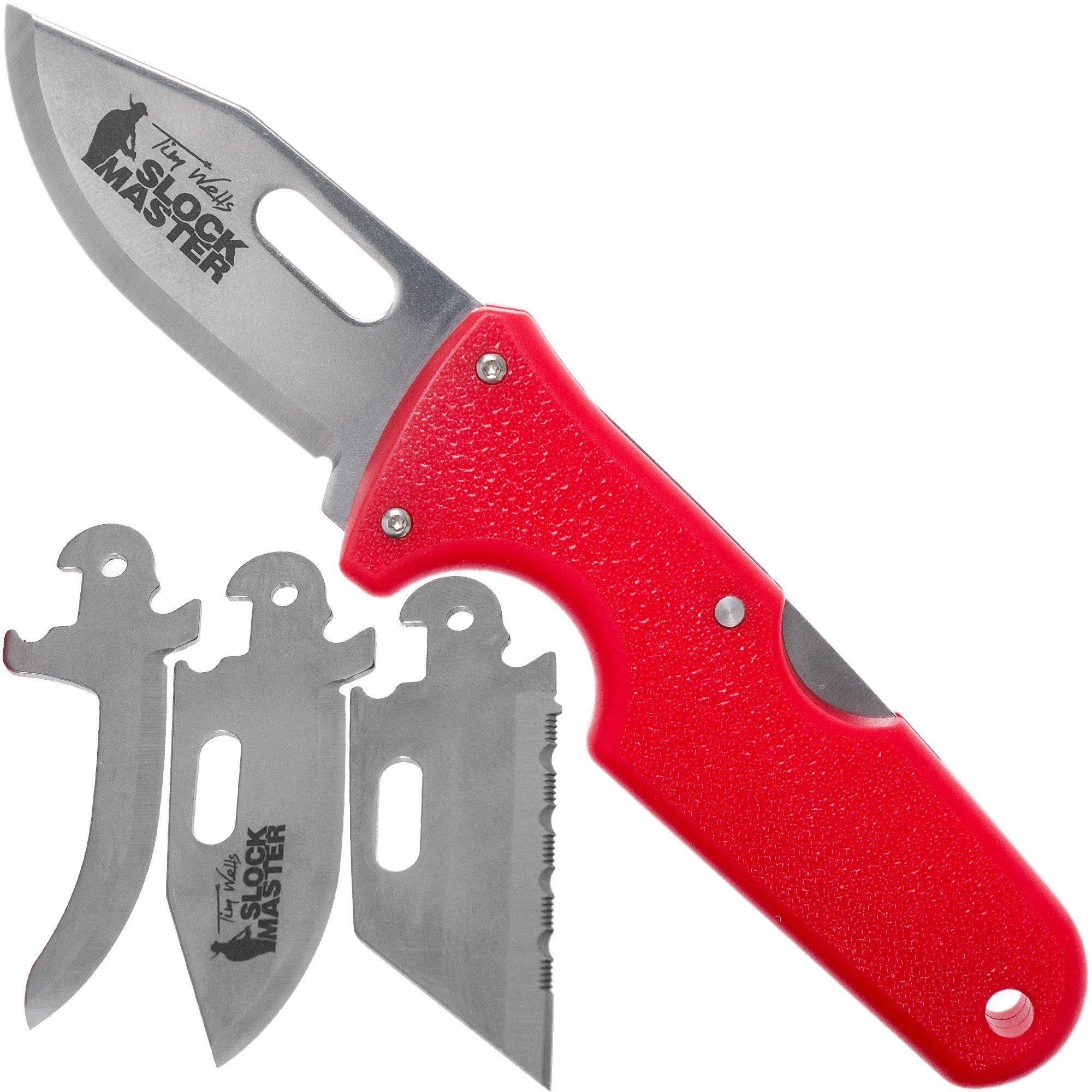 Cold Steel Click N Cut Hunter 40AT Slock Master mes met verwisselbare lemmeten