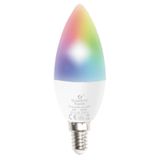 LedstripKoning Philips Hue compatible LED lamp E14 fitting - Zigbee LED lamp 4W RGBWW - White and Color