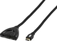 Vivanco VVVHDMISWITCH21 Commutateur HDMI 2 voies Noir