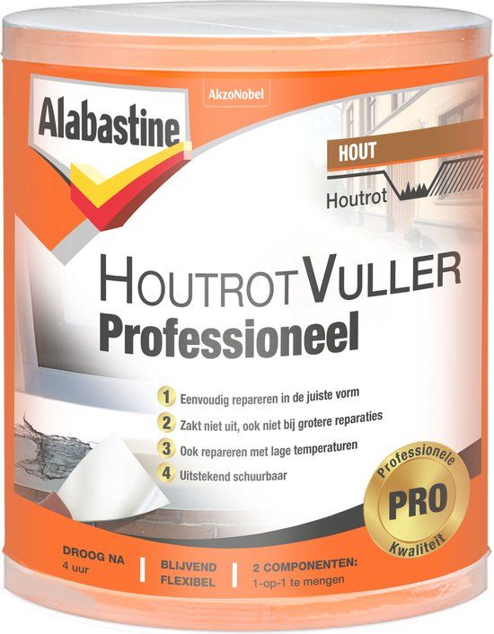 Alabastine Houtrotvuller Professioneel - 330 gram