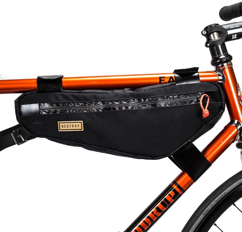 Restrap Frame Bag Fietstas L zwart