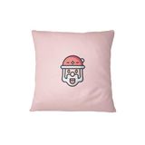 Bona Basics Decoratieve kussenhoes Lichtroze 45x45 cm