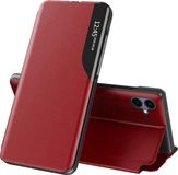 Techsuit Hoesje geschikt voor Samsung Galaxy A06 4G/5G - eFold Book Case - Rood