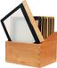 Securit Wood-Range A4 menukaart (x20) incl. doos, incl. 2 dubbele inlegstukken voor menu's (voor 4 pagina's A4), zwart