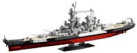 Missouri Battleship modelbouwkit - 1:300 schaal - Kleine bouwstenen - Draaibare kanonnen - ABS-kunststof - Voor volwassenen - Zonder verpakking
