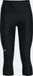 Under Armour Tech Hi Capri Dames Sportlegging - Zwart