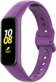 Strap-it siliconen bandje - paars - Geschikt voor Samsung Galaxy Fit 2