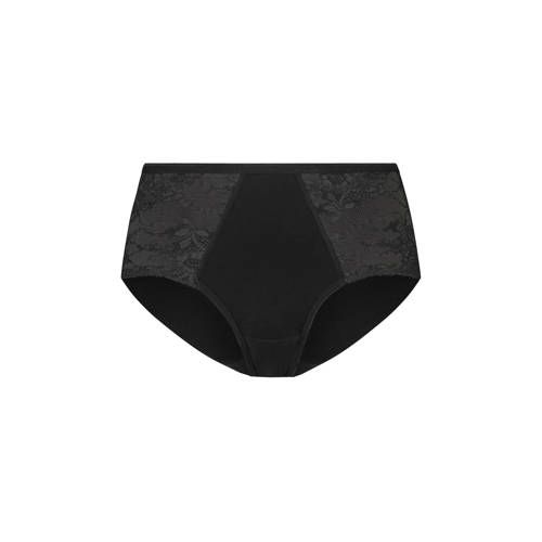 ten Cate Basic Midislip met Kant - Zwart
