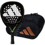 Adidas Adipower 3.2 padel racket with Adidas Control bronze racket bag pack