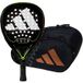 Adidas Adipower 3.2 padel racket with Adidas Control bronze racket bag pack