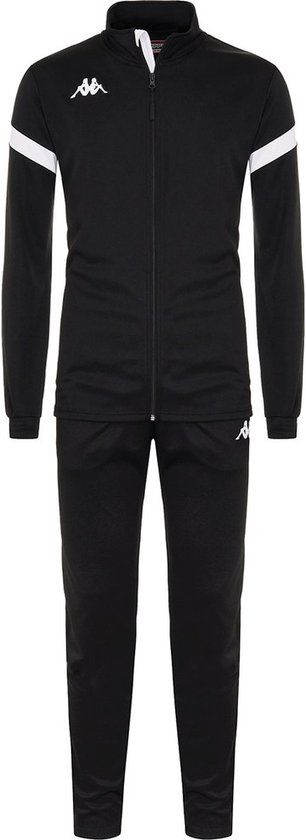 Kappa Dalcito Trainingspak Jongens - Zwart - Maat 10Y
