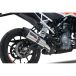 GPR Exhaust Systems Gp Evo4 Titanium Ktm Duke 125 2021-2023 E5 Conical Silencieux homologué