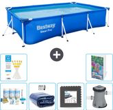 Bestway Rechthoekig Steel Pro Zwembad - 300 x 201 x 66 cm - Blauw