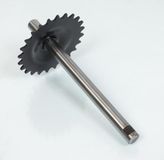 RSM P2R pedaalas voor Peugeot 50 103 bromfiets (1971-2020) - Zwart