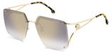 Carrera CARRERA 3041/S, grijs goud, 60/15/130, zonnebril voor dames