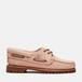 Timberland Damen Authentic 3-Ösen-Bootsschuhe Hellrosa Größe 36