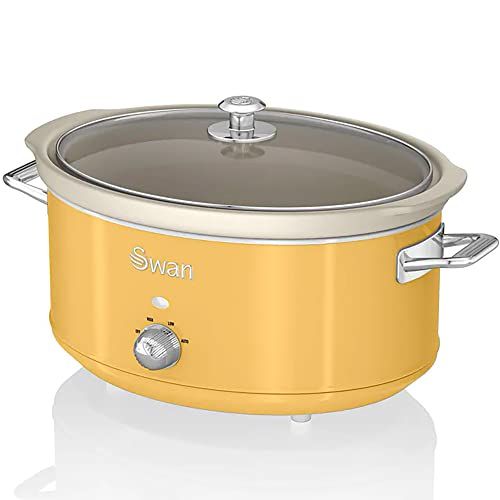 Swan Retro SF17031YELNEW slow cooker - 6.5L - Yellow