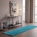 Safavieh Augustus Shag Collection Turquoise Rug 80 x 180 cm