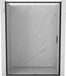 Mexen Exo porte de douche coulissante 150 cm, transparent, noir
