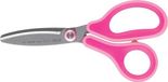 PLUS FitCut Curve KIDS schaar, fluorine bladen, 14,5 cm, rood, op blister