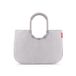 reisenthel loopshopper L - stevige tas met praktische vakken van gerecyclede PET-flessen - charmant en waterdicht design goud, koordgrijs, L, casual