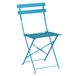 Bolero Perth Blue Pavement Style stalen opvouwbare stoelen (set van 2)