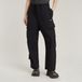 G-Star Summer Snow Cargo Pant Wmn Dames Jeans Katoen 100% Zwart