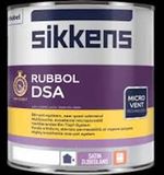 Sikkens Rubbol Dsa - 1 l - Wit - Zijdeglans - Hout, Kunststof, Metaal