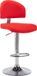 vidaXL Barkruk Kunstleer Rood