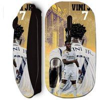 Maniacase Zwarte draadloze muis Vinicius JR real madrid 7 Behang