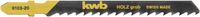 KWB Decoupeerzaagbladen - Hout Middel 6102-20