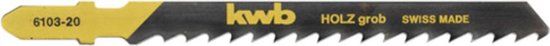 KWB Decoupeerzaagbladen - Hout Middel 6102-20