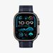Spigen WBF0 Band Marineblauw Nylon voor Apple Watch 44/45/46/49mm