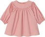 Vertbaudet Plumetis robe de naissance roses