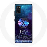 Maniacase Hoesje voor Samsung Galaxy A41 Exo K-pop Groep Logo we zijn één