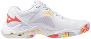 Mizuno Wave Lightning Z Indoorschoenen dames Wit