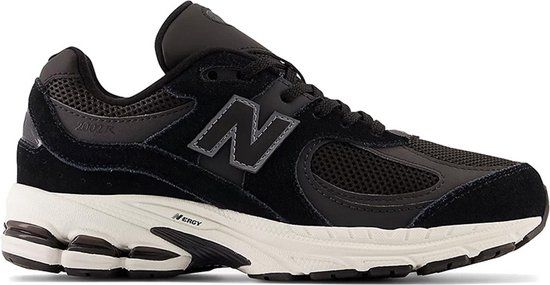 New Balance GC2002 Lage sneakers Unisex Zwart Leer Kinderen Schoenmaat 35.5