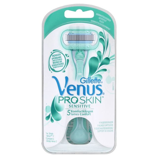 Gillette Venus ProSkin Sensitive Scheersysteem - Groen - 3 scheerbladen