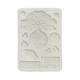 Stamperia Silicon Mould A5 for Scrapbooks, Bullet Journals and More, Non-Stick Surface, Suitable for Air-Dry Clay, Resin and More, Perfect for Crafts and Gifting (A New Beginning, Planets)