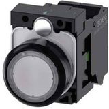 Siemens 3SU11030AB703BA0 3SU1103-0AB70-3BA0 Bouton-poussoir à rappel 1 pc(s) Piece