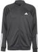 Adidas 3-Stripe Knitted Trainingsjack Heren - Zwart / Wit | Maat: S